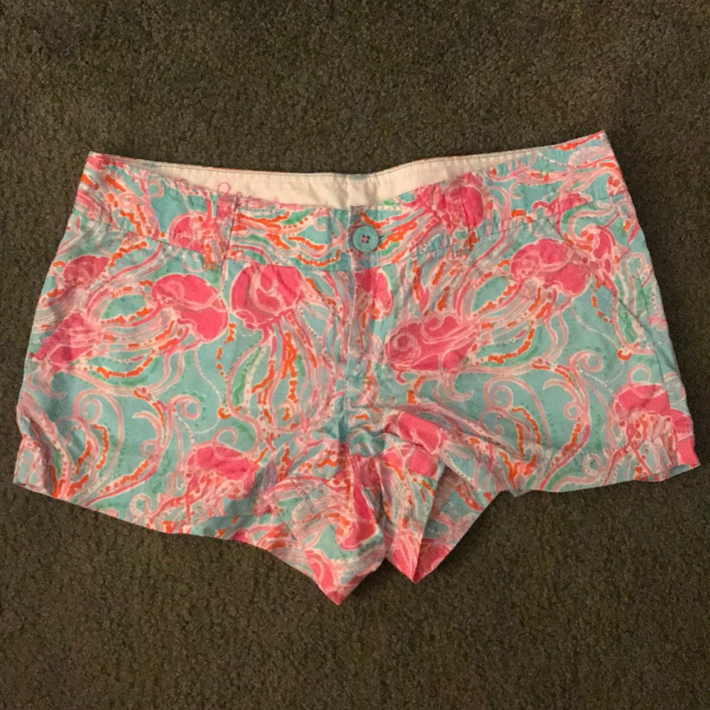 Lilly Pulitzer shorts- jellies be jammin
